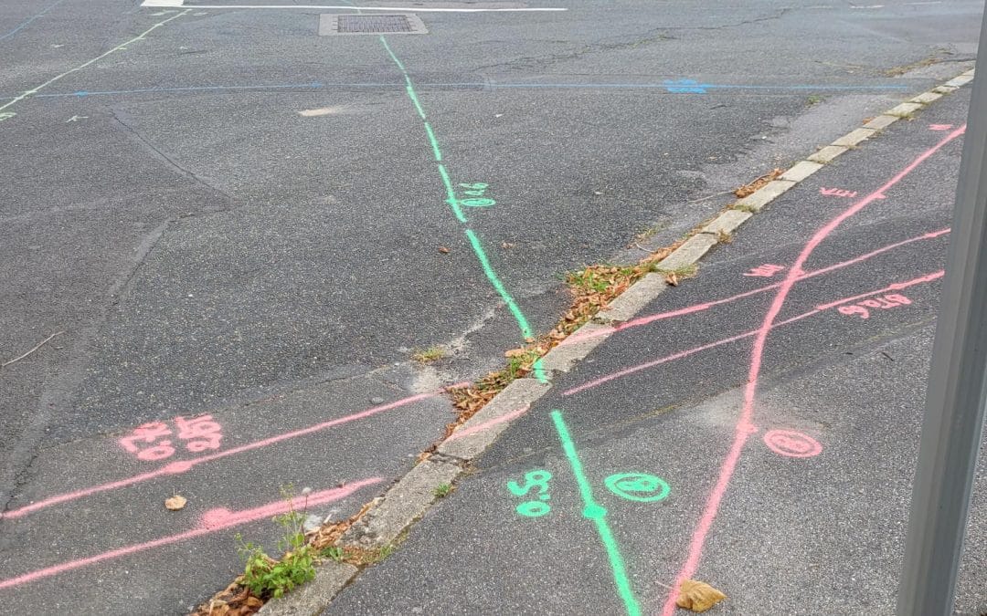 Travaux au carrefour de la Poste