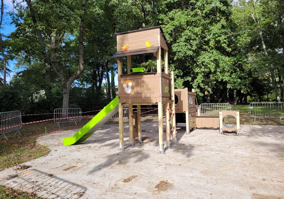Rénovation de l’aire de jeu