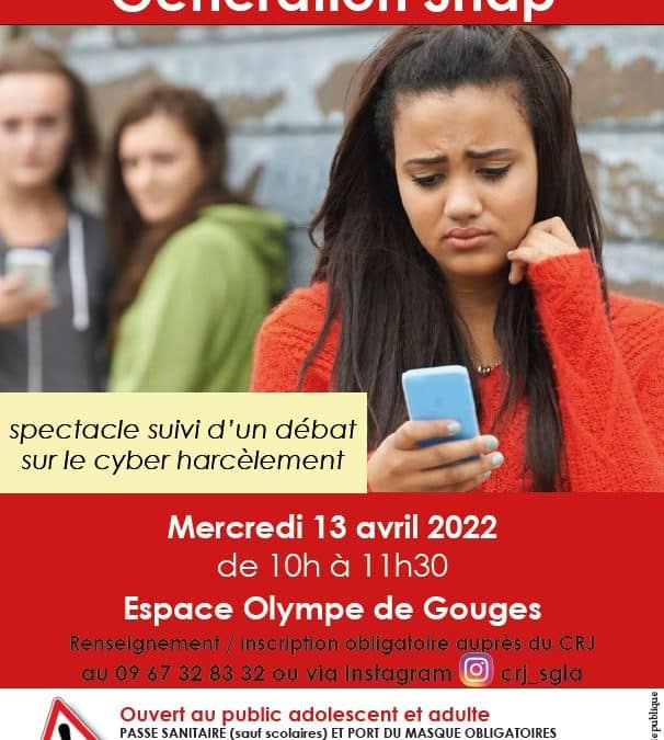 Spectacle et débat sur le cyber harcèlement