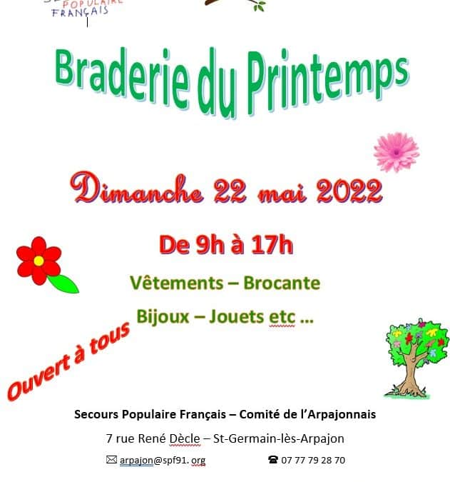 Braderie de printemps