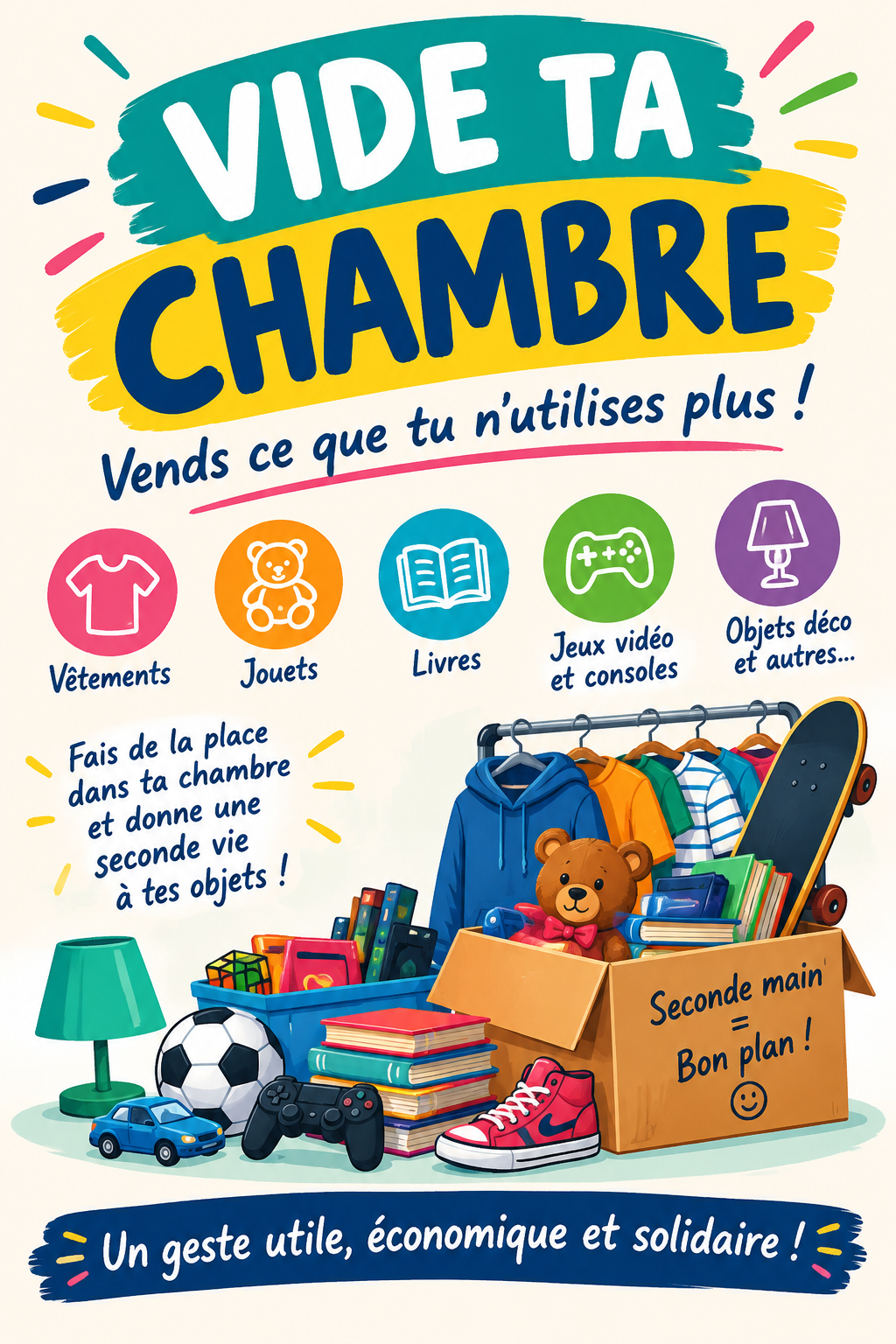 Vide ta chambre _ seconde vie aux objets